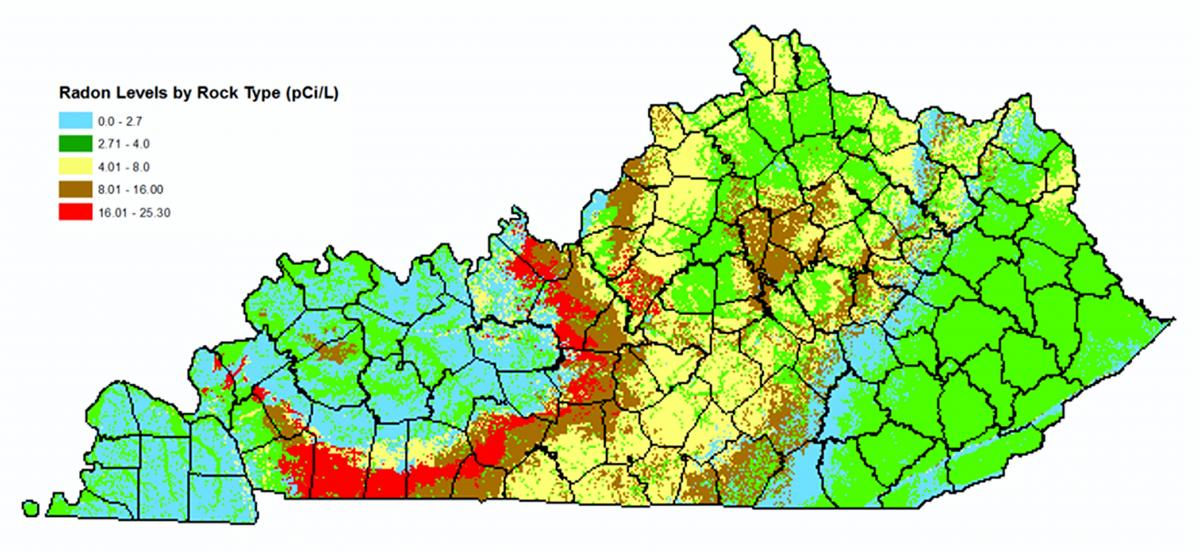 Radon Risks Map BREATHE