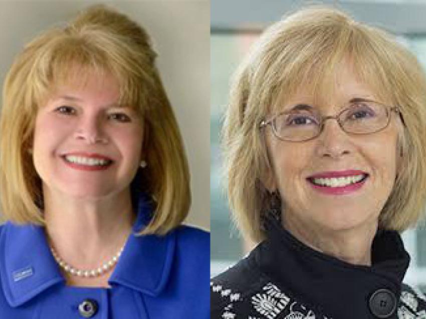 Janie Heath and Ellen Hahn Portrait