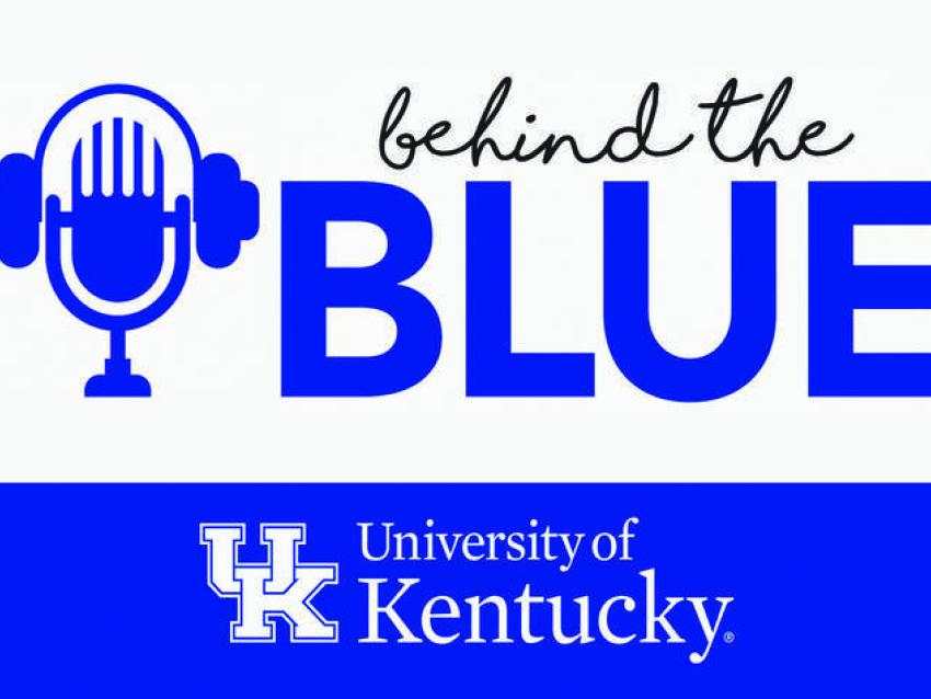 Behind the Blue Graphic